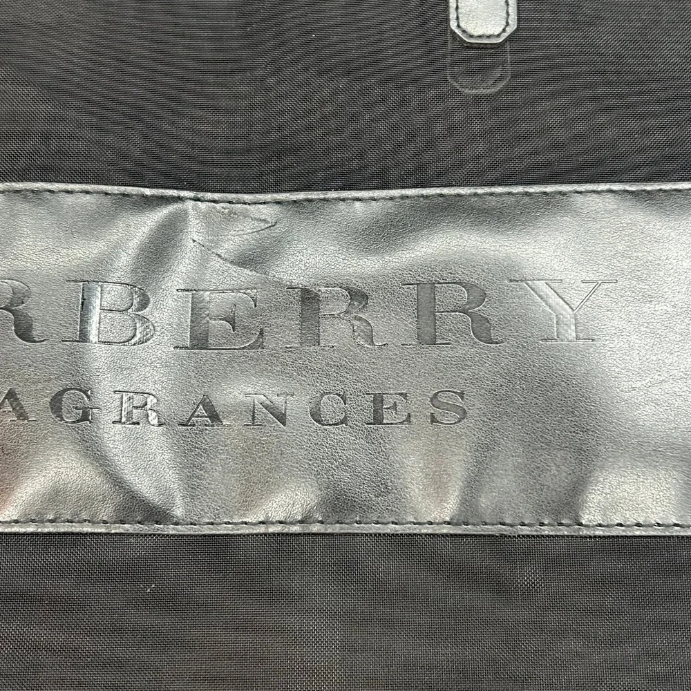 Burberry Fragrances Large Black Tote‎ Bag Shopper Travel Weekender Promotional